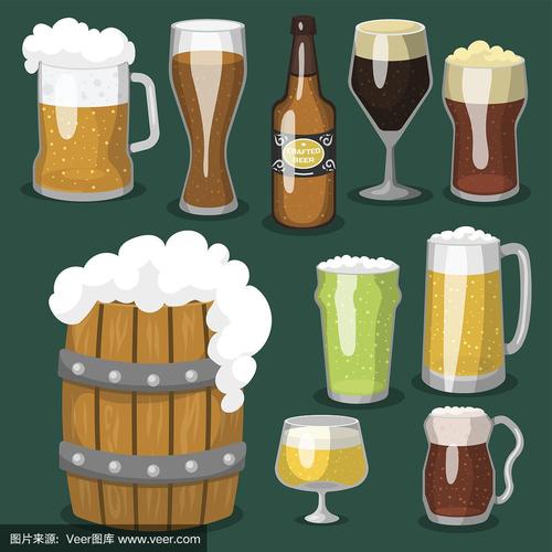 酒精饮料的视觉艺术 从酿酒厂到插图设计的演绎